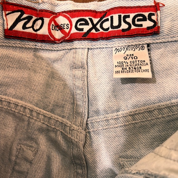 Vintage 90's No Excuses Femme Fatale High Waisted Denim Mom Jeans. Size 9/10 - Picture 7 of 10
